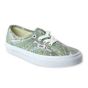 Vans like new abstract print unisex sneakers 6.5